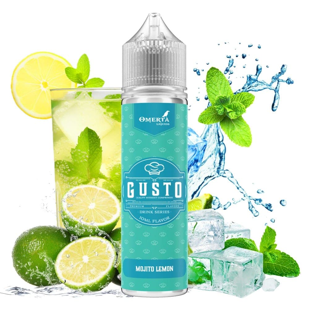 Mojito Lemon 10ml (60ml) – Gusto by Omerta