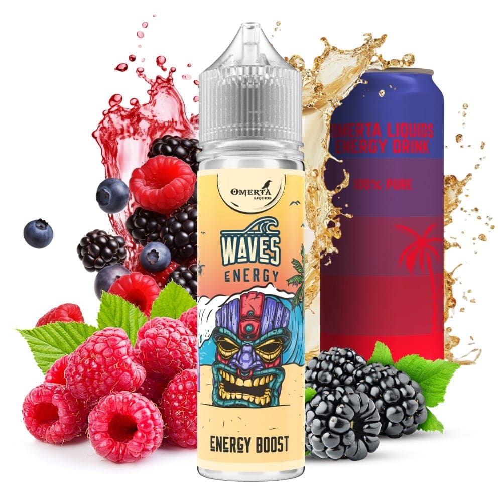 Energy Boost 15ml (60ml) – Waves Energy by Omerta