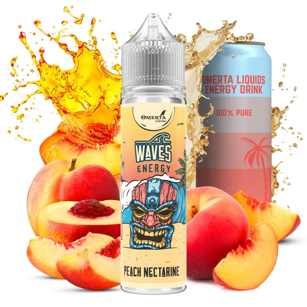 Peach Nectarine 15ml (60ml) – Waves Energy by Omerta