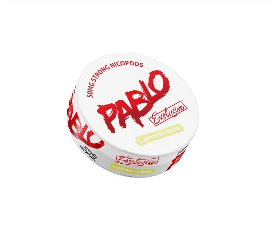 Nicotine Pouches PABLO Exclusive Lemonade 50mg/gr