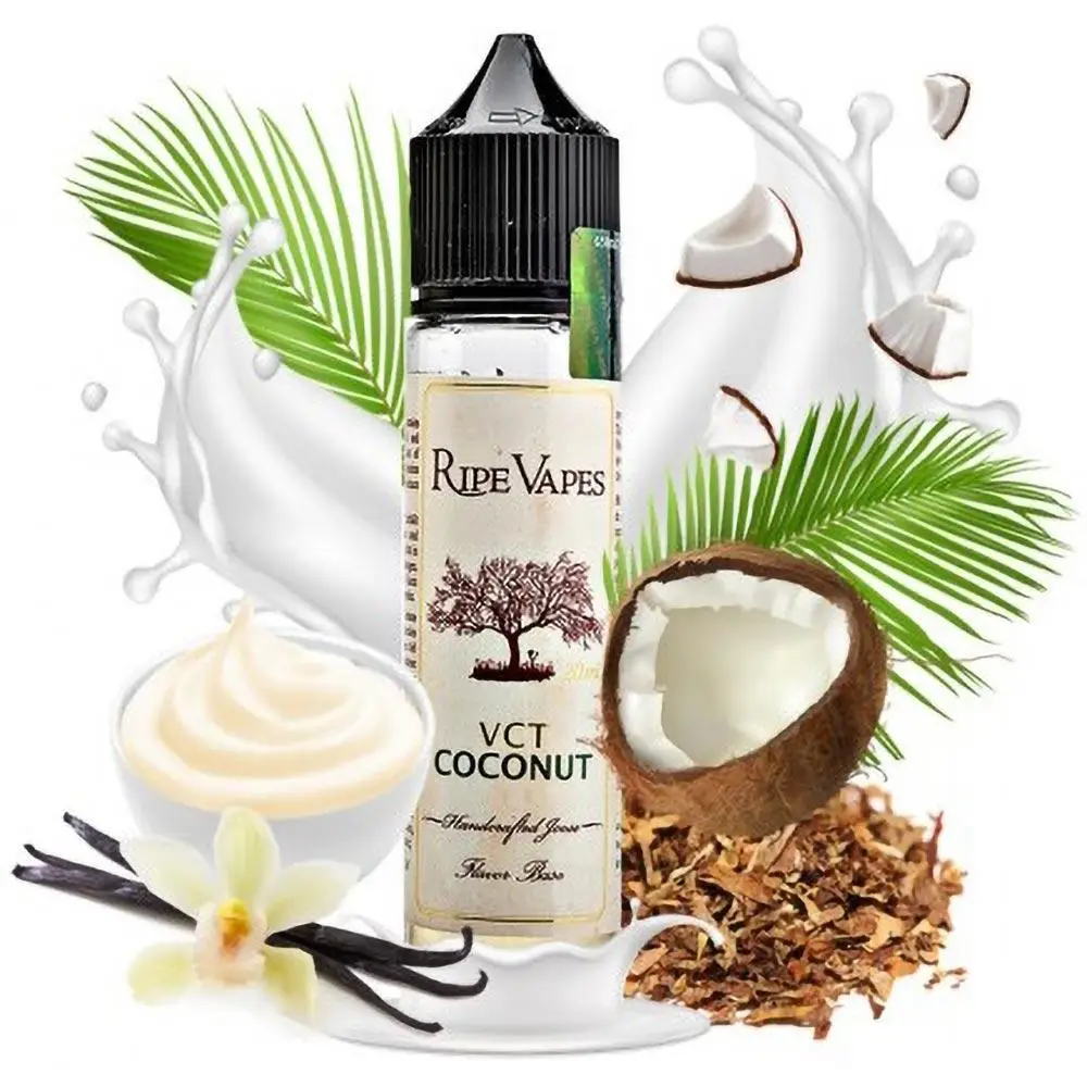 Ripe Vapes Flavor Shots - VCT Coconut 20ml to 60ml
