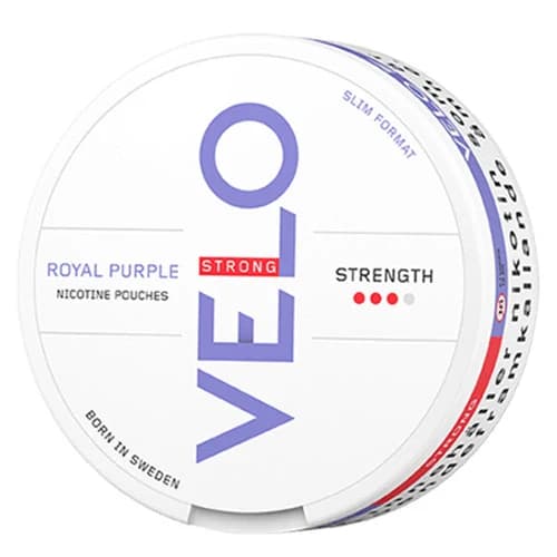 NICOTINE POUCHES VELO ROYAL PURPLE MINI 6 MG