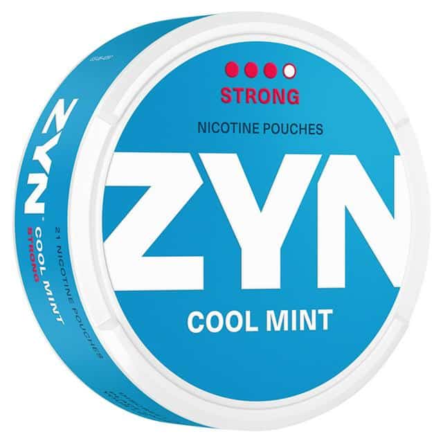 Nicotine Pouches ZYN Cool Mint Slim Strong 12 mg/gr ( 9mg/pouch)