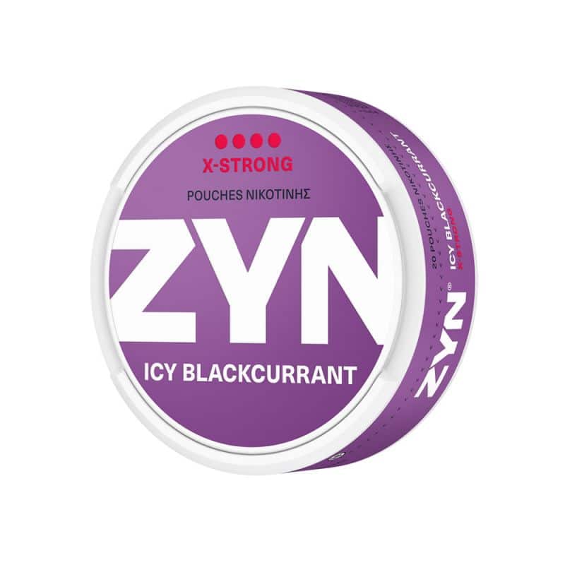 Nicotine Pouches ZYN Icy Blackcurrant Slim Extra Strong 15,7 mg/gr