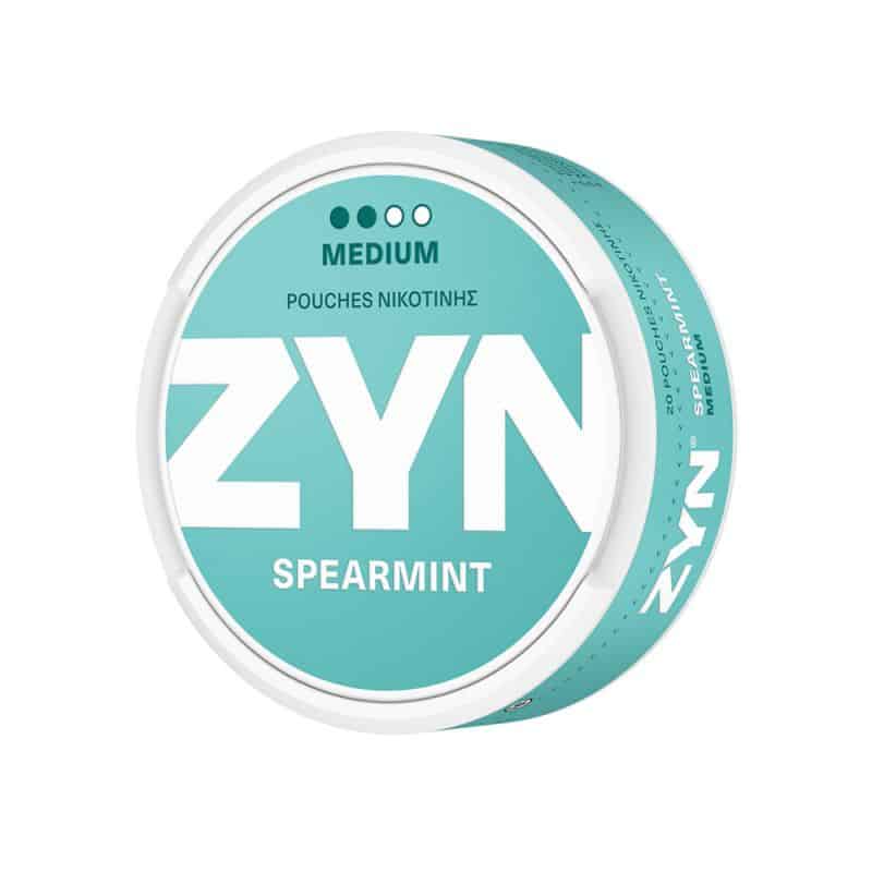 Nicotine Pouches ZYN Spearmint Slim Strong 8 mg/gr (6,5mg/pouch)