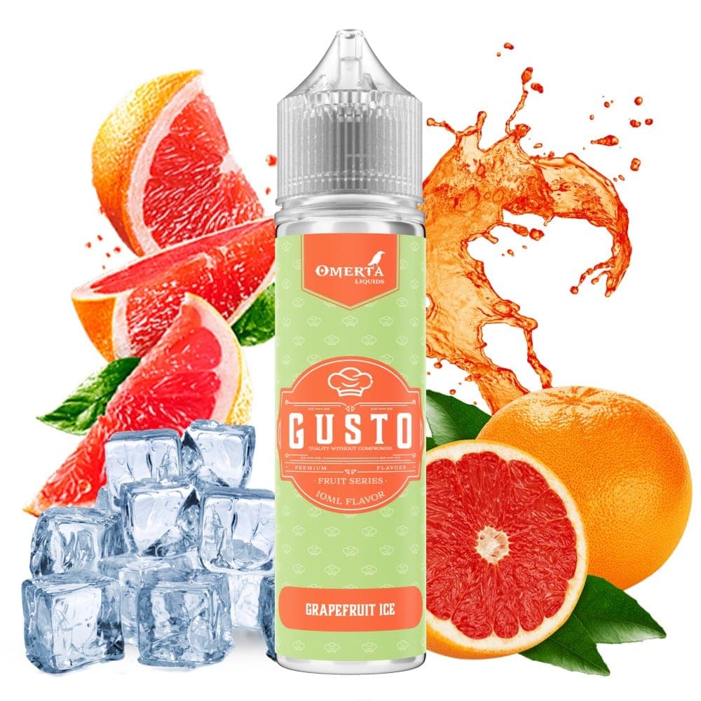 Grapefruit Ice 10ml (60ml) – Gusto by Omerta