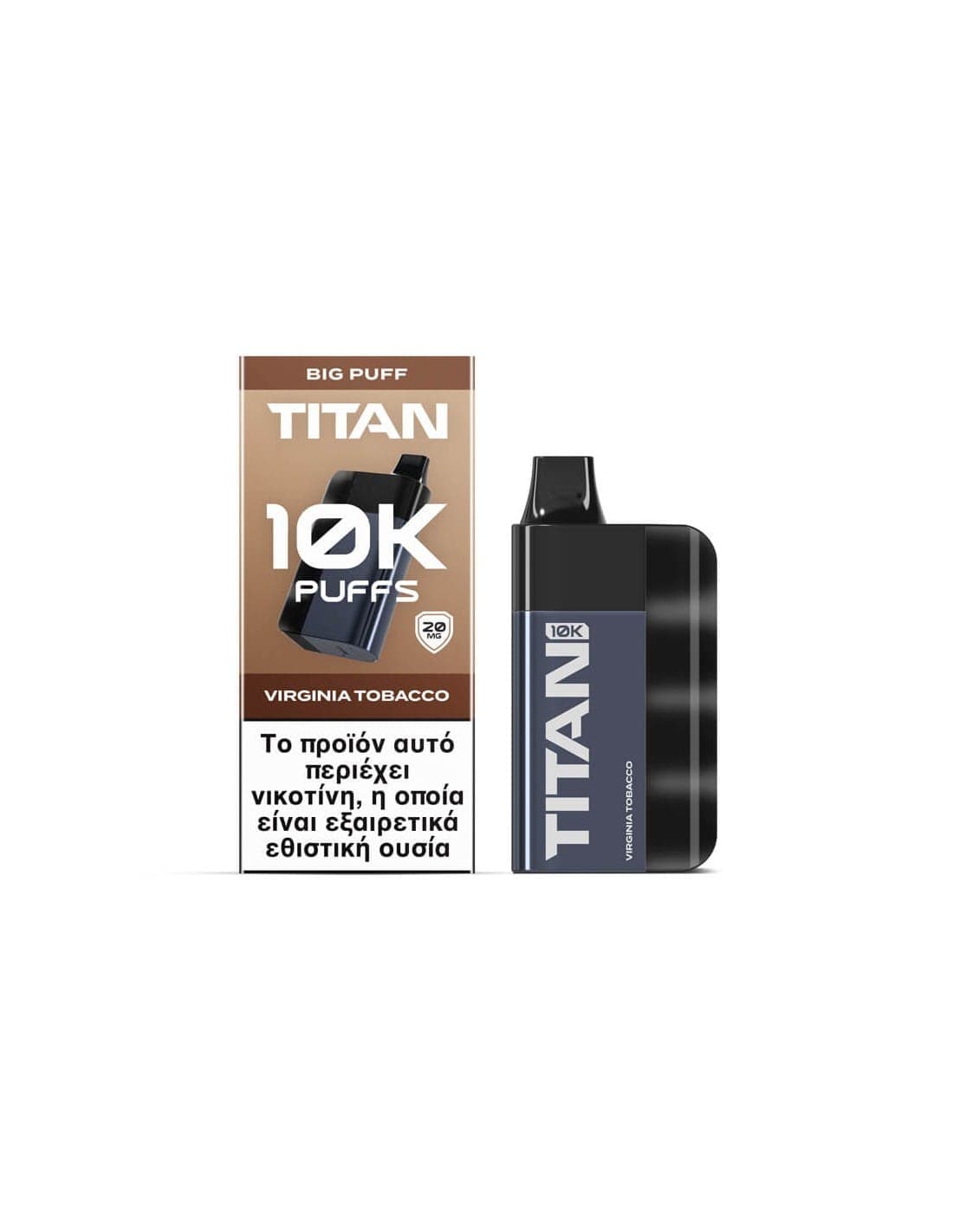 Titan Virginia Tobacco 8x2ml 20mg