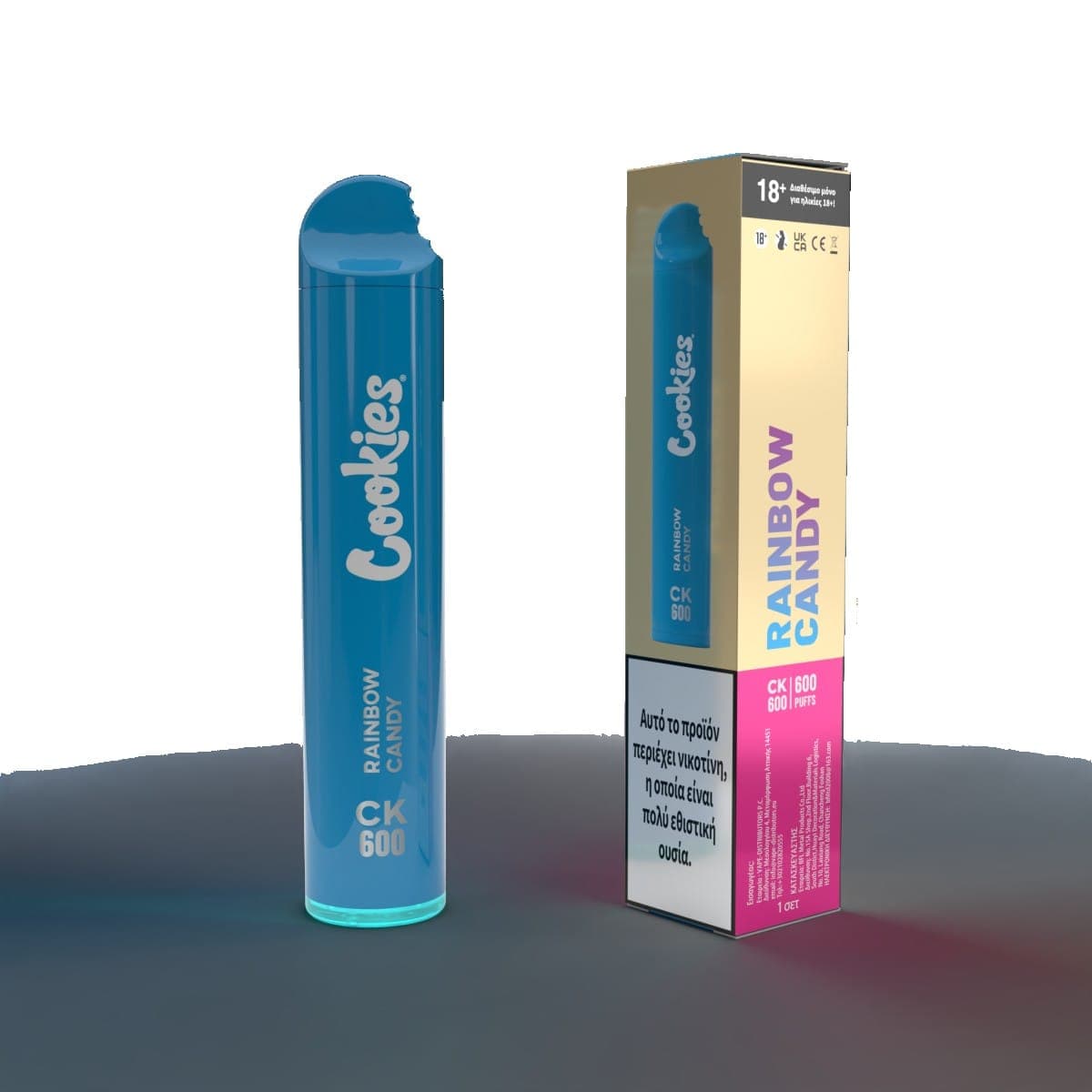 Cookies Wand Disposable Vape 600 Puffs 20mg/ml - Rainbow Candy