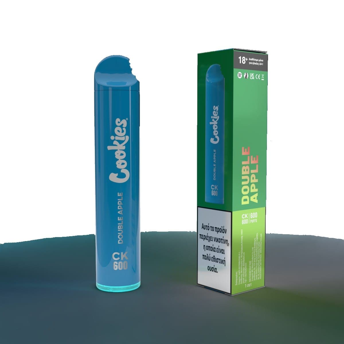 Cookies Wand Disposable Vape 600 Puffs 20mg/ml - Double Apple