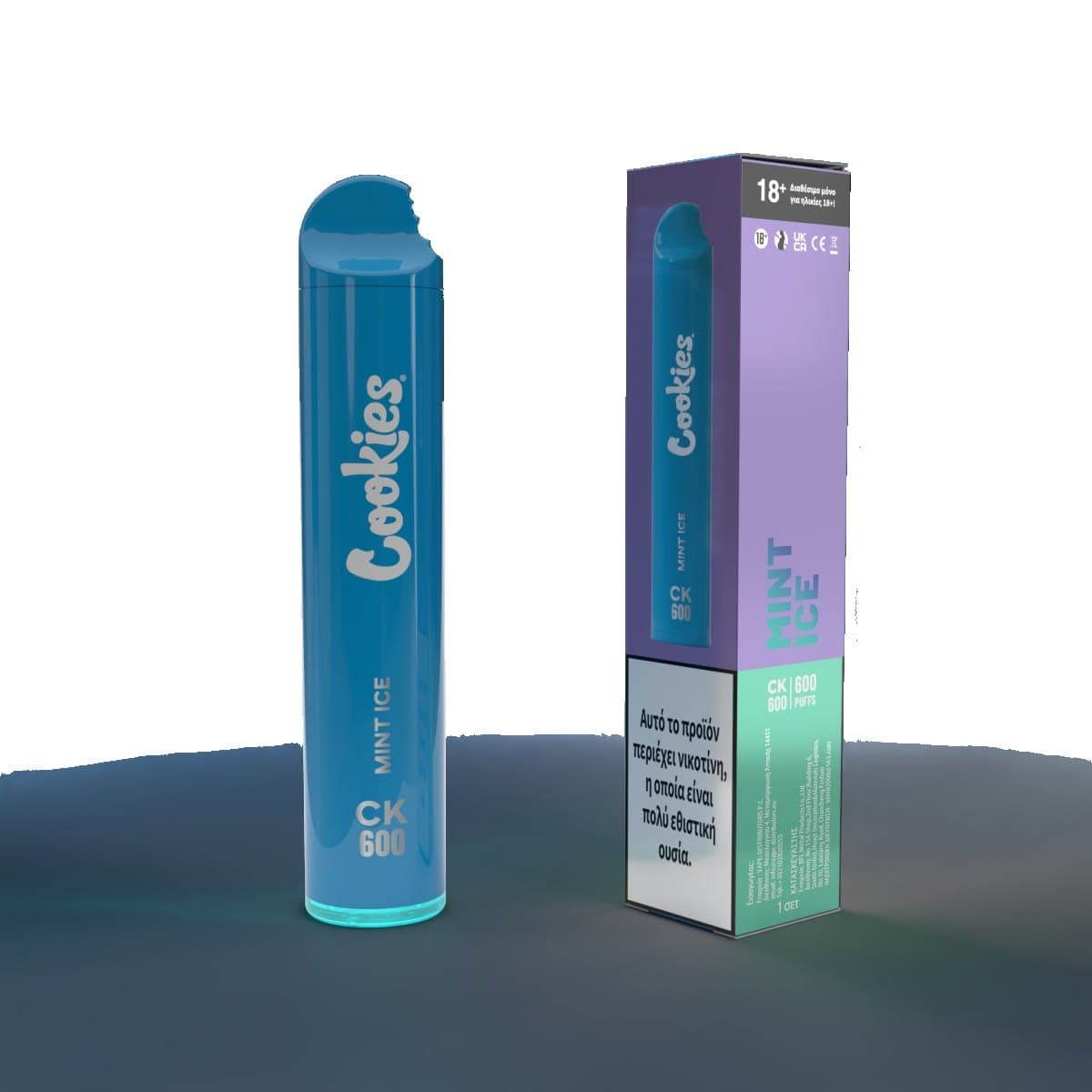 Cookies Wand Disposable Vape 600 Puffs 20mg/ml - Mint Ice