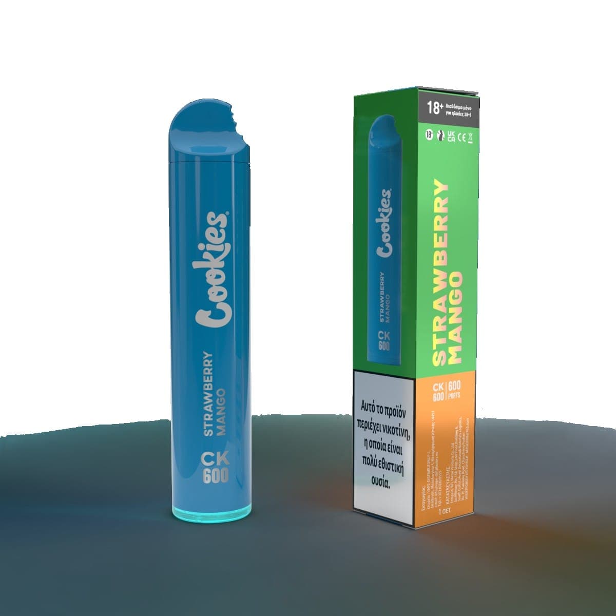 Cookies Wand Disposable Vape 600 Puffs 20mg/ml - Strawberry Mango