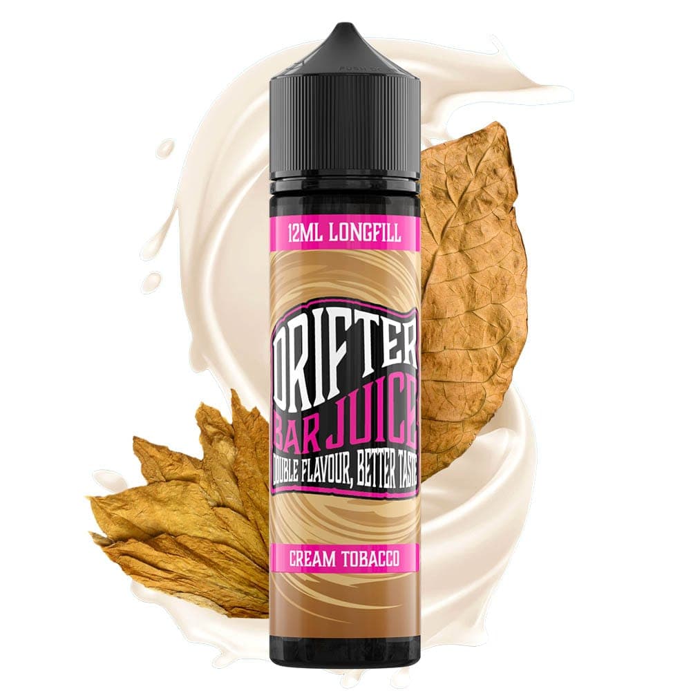 Drifter Bar Juice Cream Tobacco 12ml/60ml Flavorshot