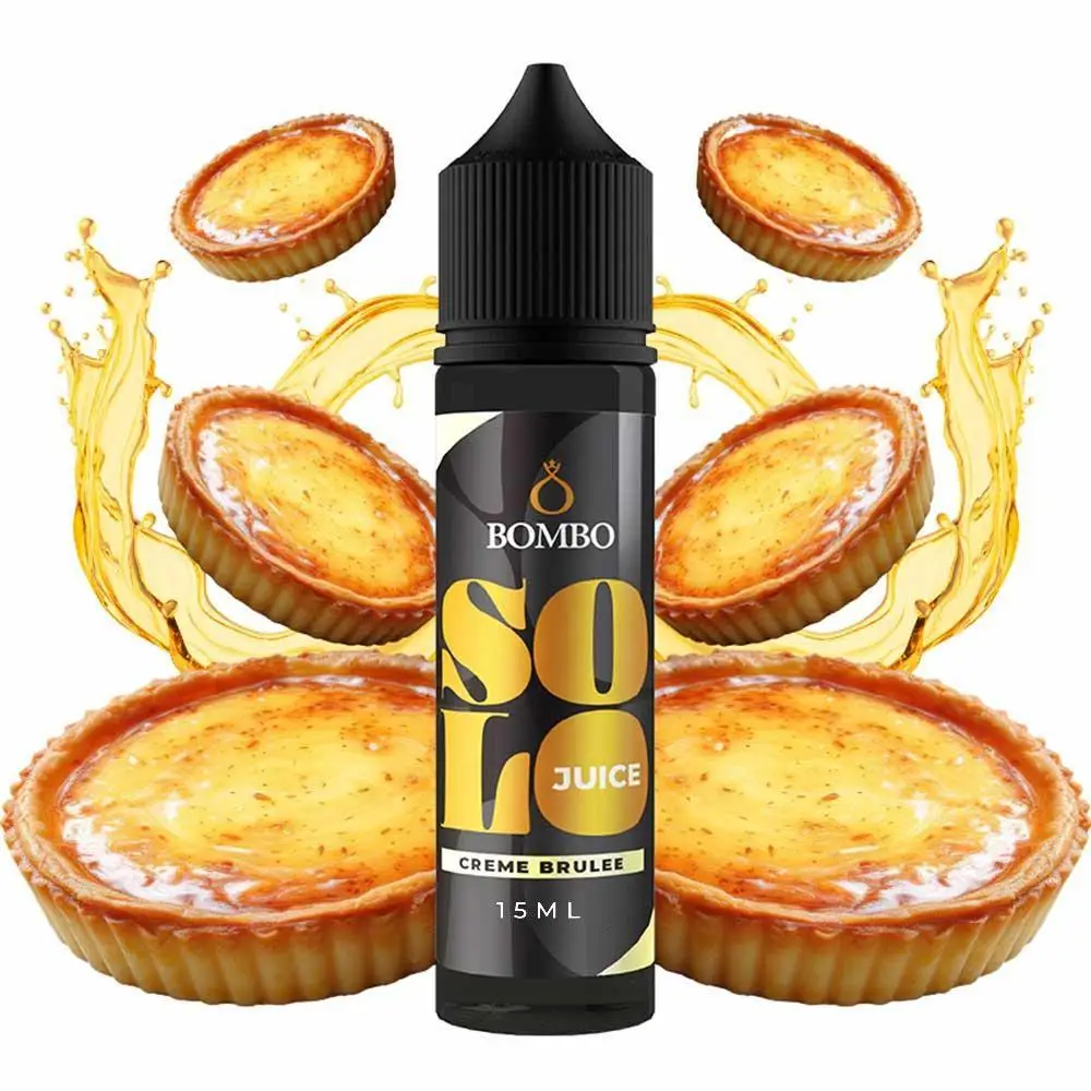 Bombo Solo Juice Creme Brulee 15ml/60ml Flavorshot