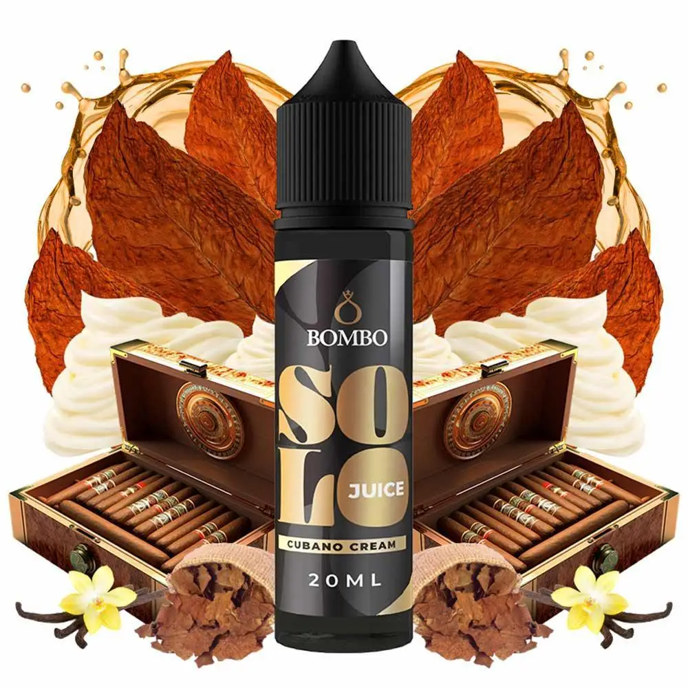 Bombo Solo Juice Cubano Cream 20ml/60ml Flavorshot