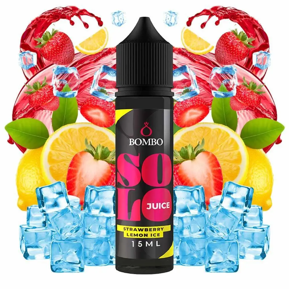 Bombo Solo Juice Strawberry Lemon Ice 15ml/60ml Flavorshot