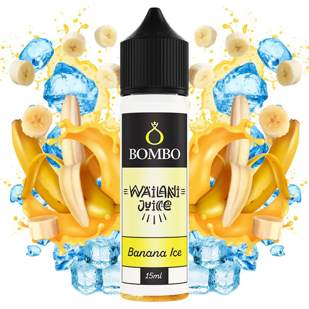 Bombo Wailani Juice Banana Ice 15ml/60ml Flavorshot