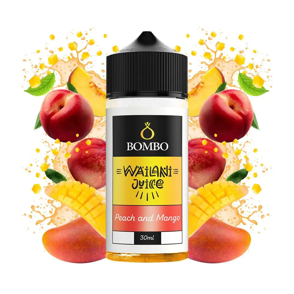 Bombo Wailani Juice Peach and Mango 30ml/120ml Flavorshot