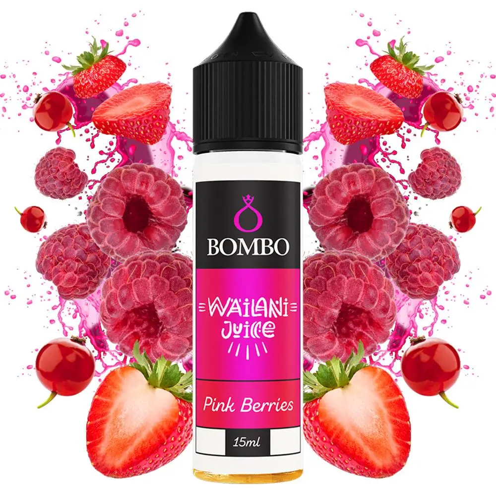 Bombo Wailani Juice Pink Berries 15ml/60ml Flavorshot