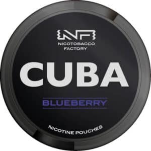 CUBA BLACK BLUEBERRY NICOTINE POUCHES 66mg/g – 43mg/p