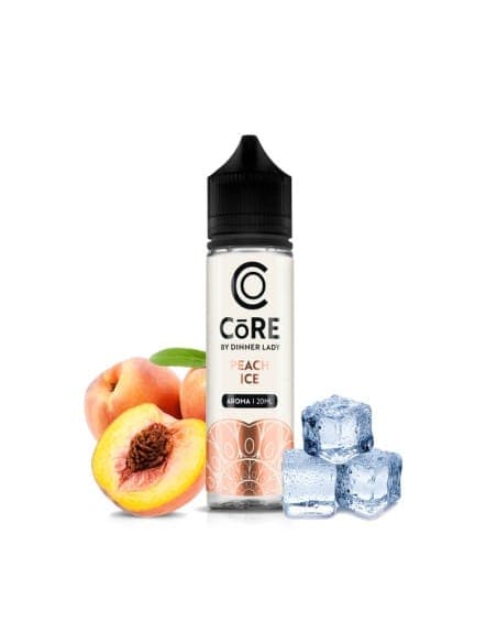 Dinner Lady Core Peach Ice Flavour Shot 20/60ml