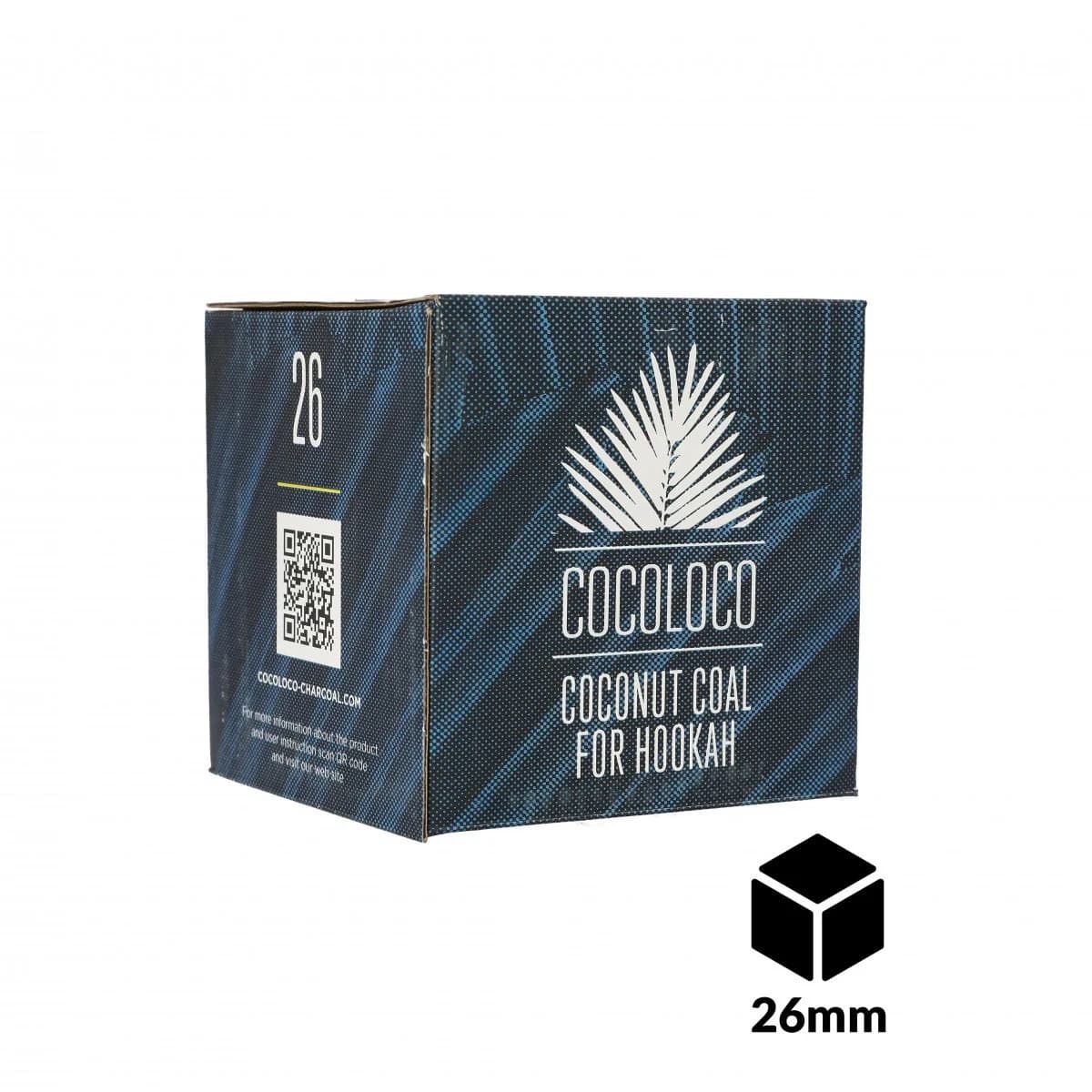 Cocoloco Premium 26×26 – Κάρβουνα ναργιλέ