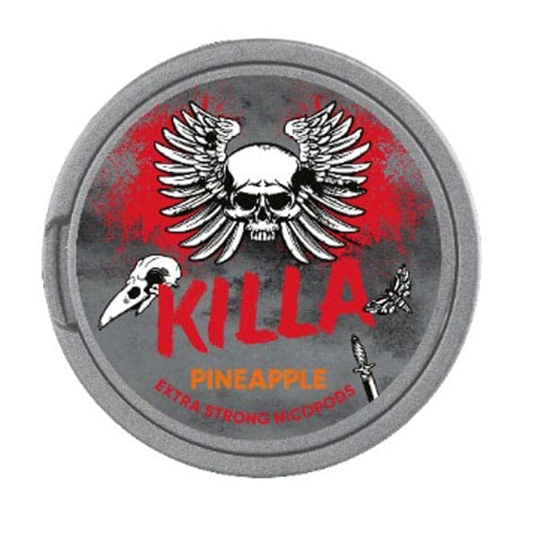 KILLA PINEAPPLE SLIM EXTRA STRONG NICOTINE POUCHES 16mg/g