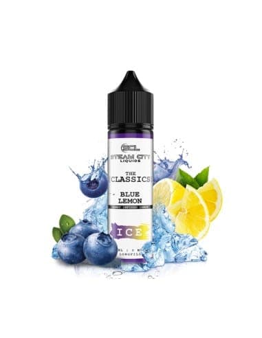 Steam City The Classics Blue Lemon Ice Flavour Shot 10/60ml