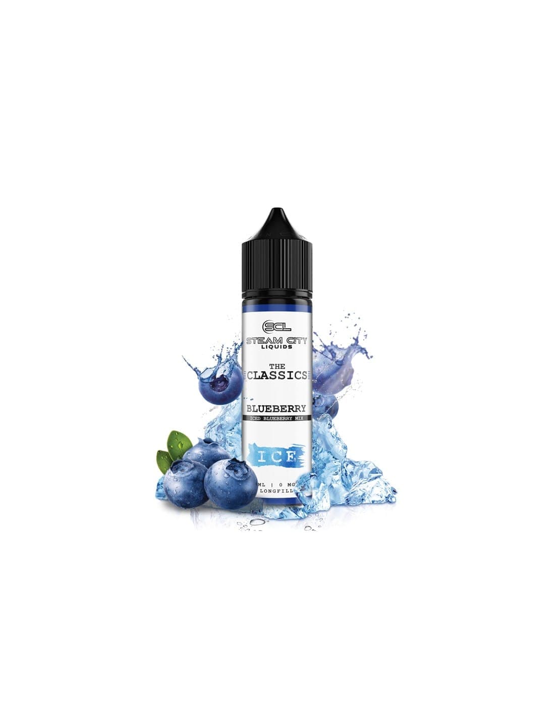 Steam City The Classics Blueberry Ice Flavour Shot 10/60ml