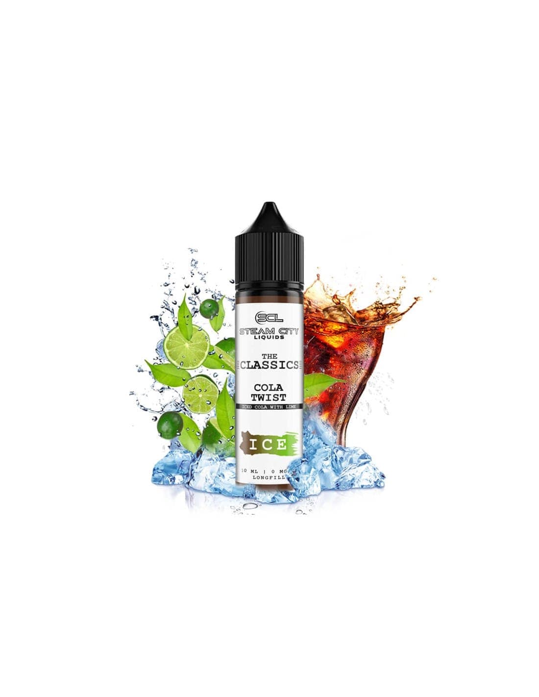 Steam City The Classics Cola Twist Ice Flavour Shot 10/60ml