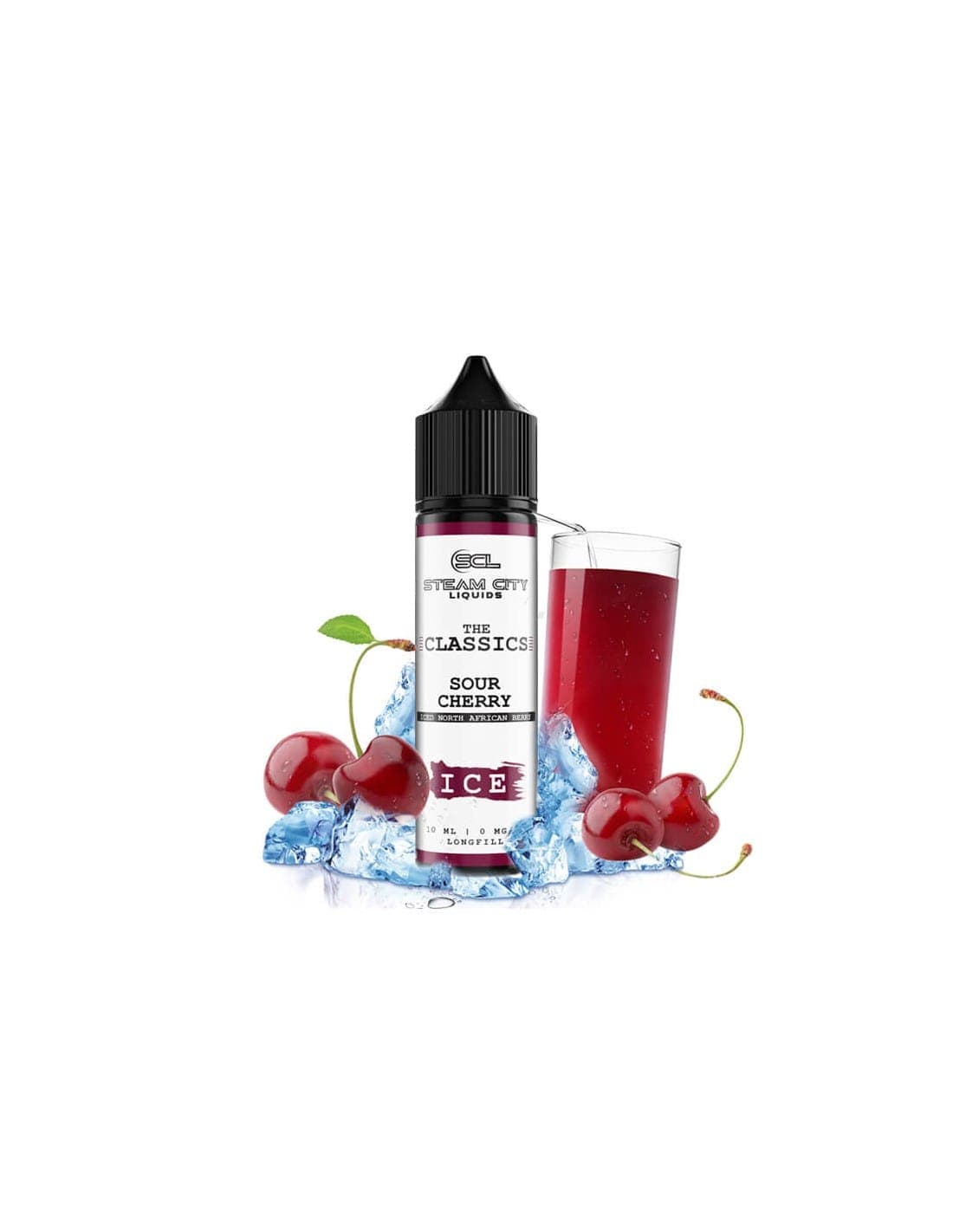 Steam City The Classics Sour Cherry Ice Flavour Shot 10/60ml