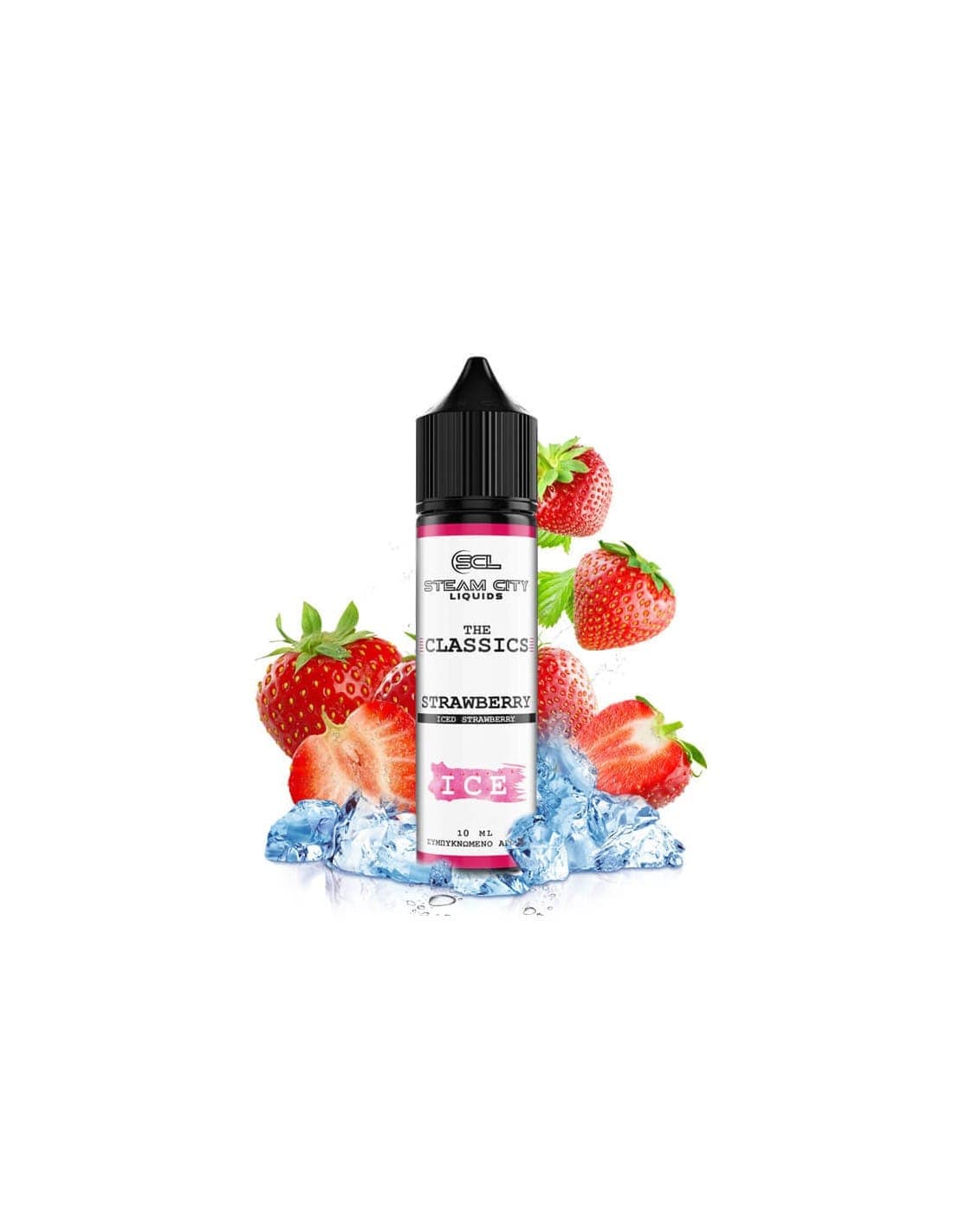 Steam City The Classics Strawberry Ice Flavour Shot 10/60ml