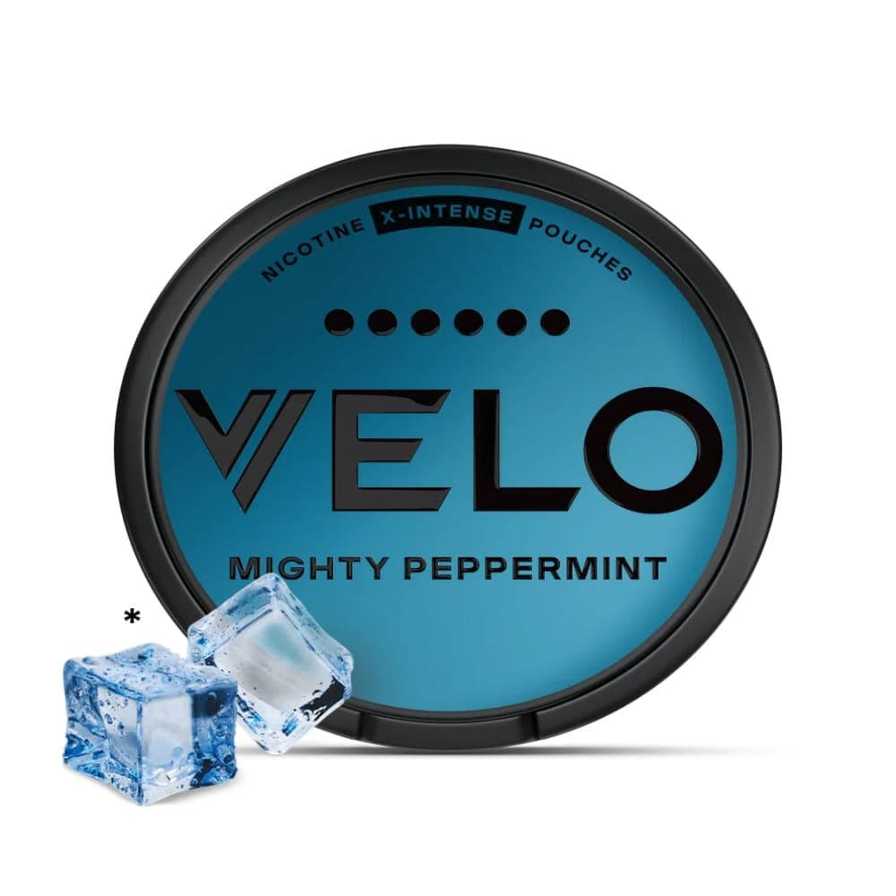 VELO MIGHTY PEPPERMINT MAX Nicotine Pouches 24mg/g – 16,8mg/p