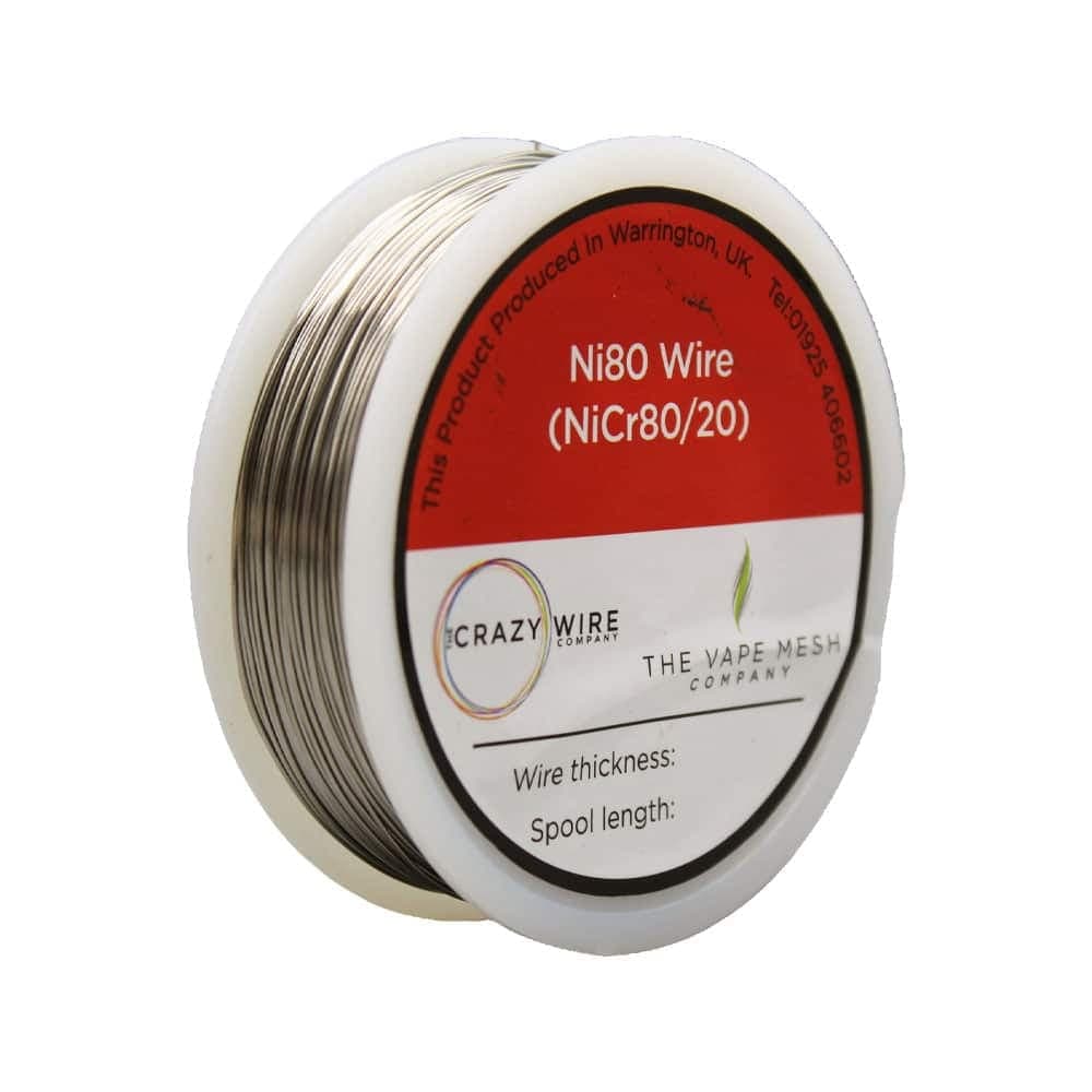 The Crazy Wire Company Ni80 Wire 0.5mm 10m