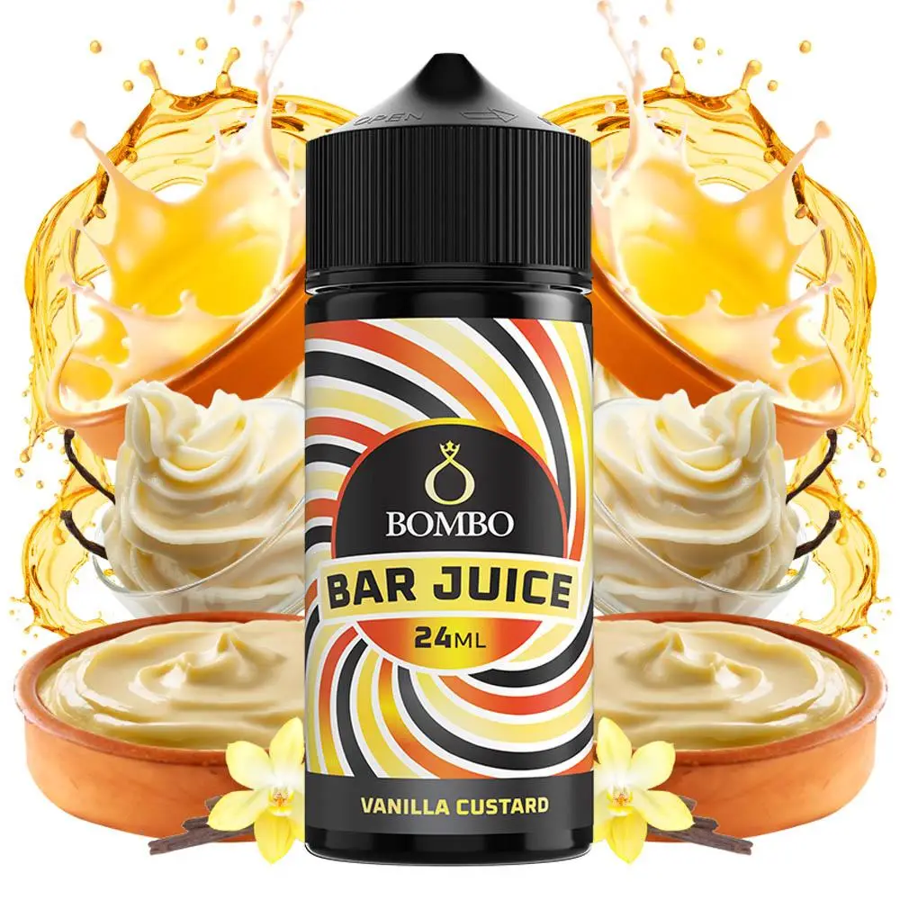 Bombo Bar Juice Vanilla Custard 24ml/120ml Flavorshot