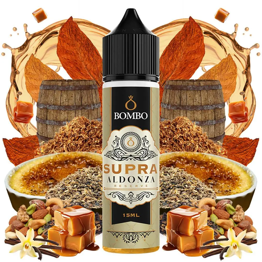 Bombo Platinum Tobaccos Supra Aldonza 15ml/60ml Flavorshot
