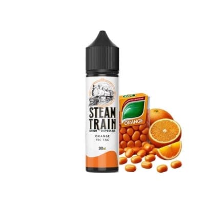 Orange Tic Tac 20/60ml Disposable Edition by Steam Train