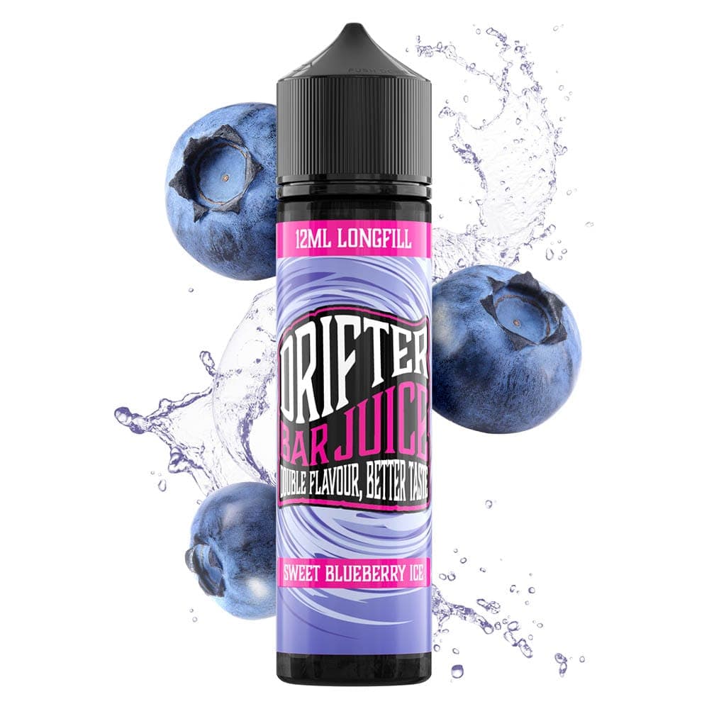 Drifter Bar Juice Sweet Blueberry Ice 12ml/60ml Flavorshot