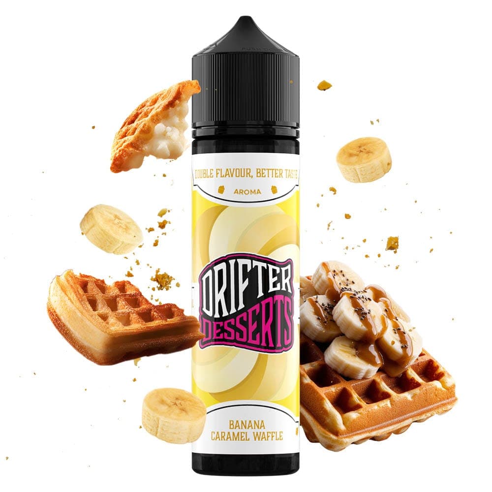 Drifter Desserts Banana Caramel Waffle 12ml/60ml Flavorshot