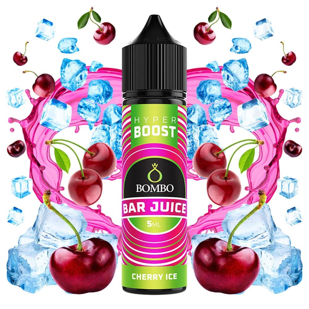 Bombo Bar Juice Hyper Boost Cherry Ice 5ml/60ml Flavorshot