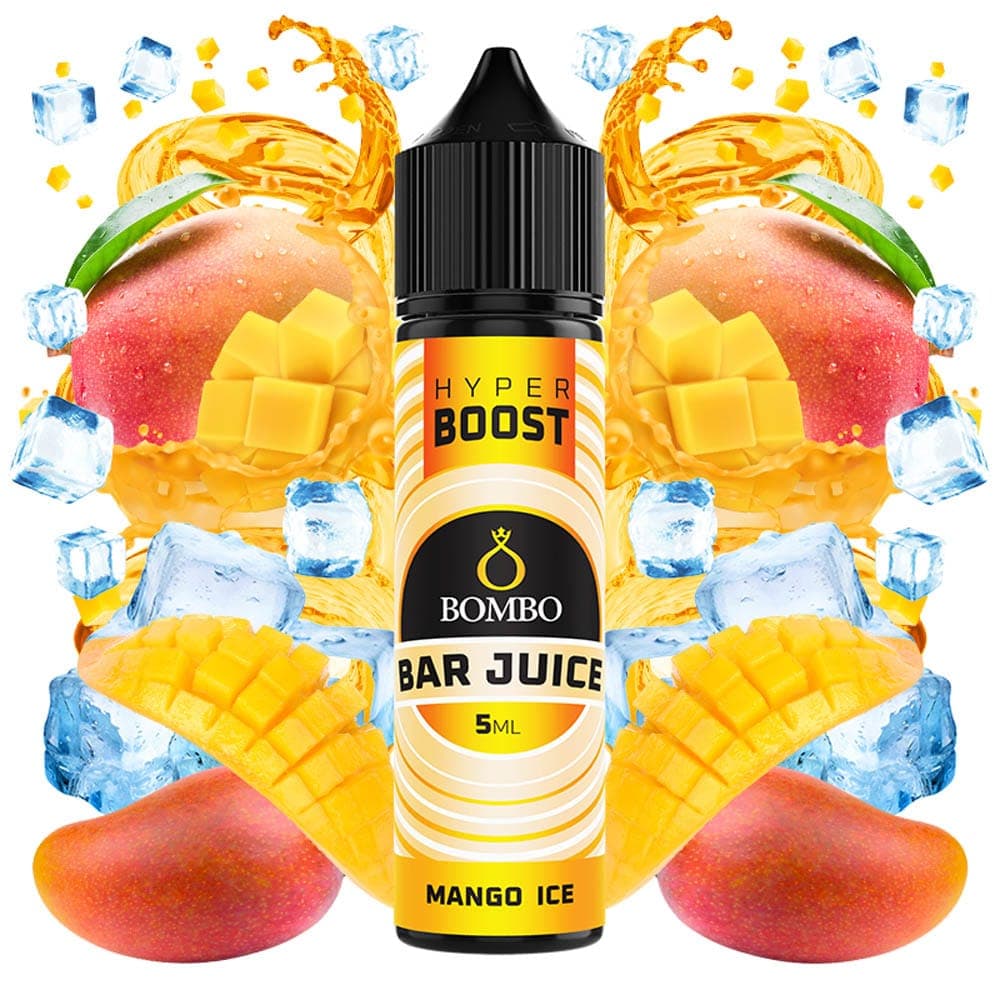 Bombo Bar Juice Hyper Boost Mango Ice 5ml/60ml Flavorshot