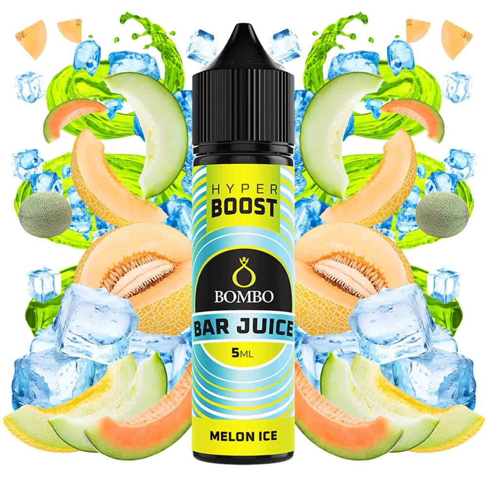 Bombo Bar Juice Hyper Boost Melon Ice 5ml/60ml Flavorshot