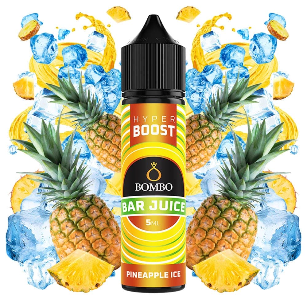 Bombo Bar Juice Hyper Boost Pineapple Ice 5ml/60ml Flavorshot