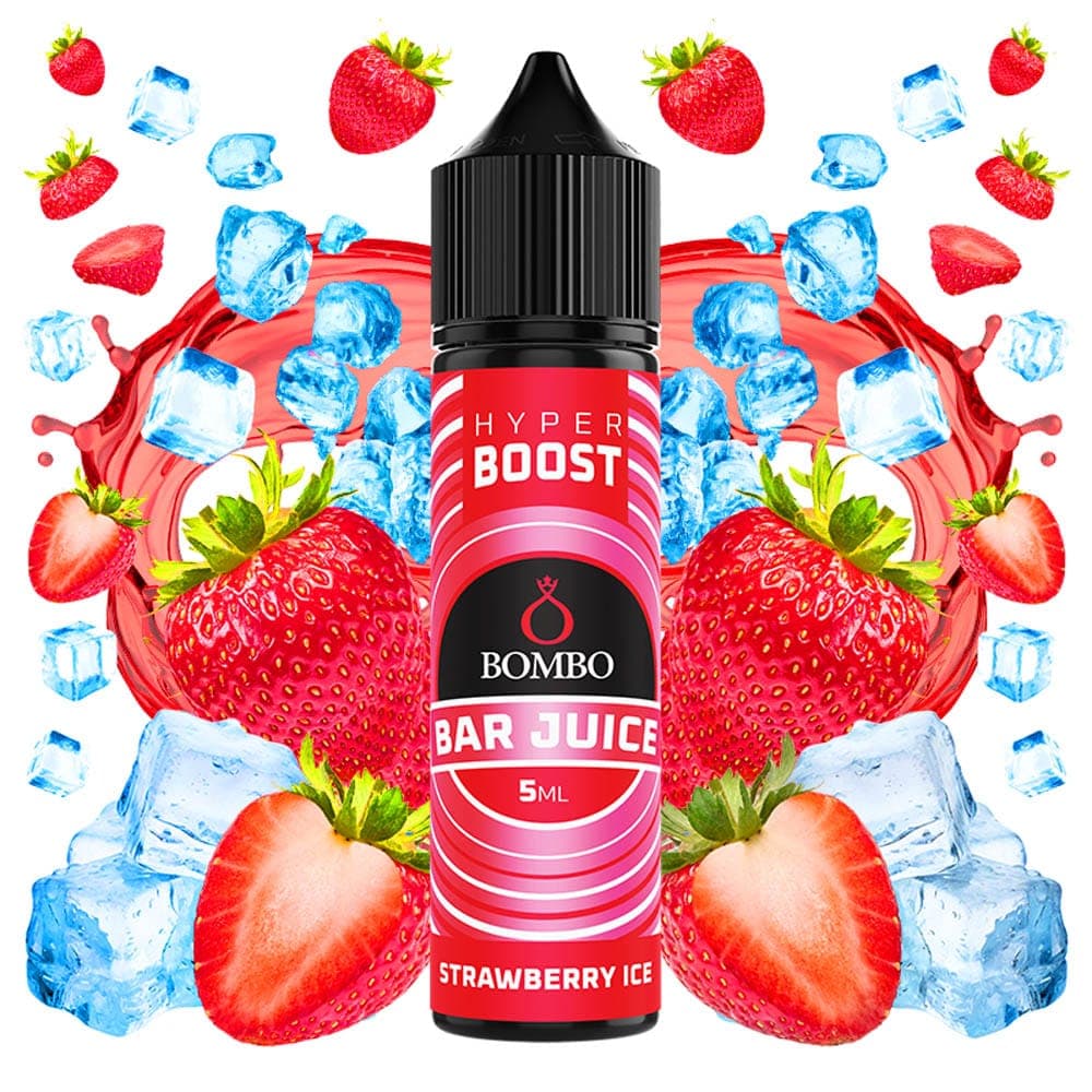 Bombo Bar Juice Hyper Boost Strawberry Ice 5ml/60ml