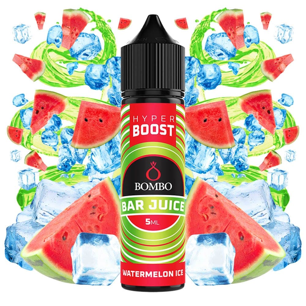 Bombo Bar Juice Hyper Boost Watermelon Ice 5ml/60ml Flavorshot