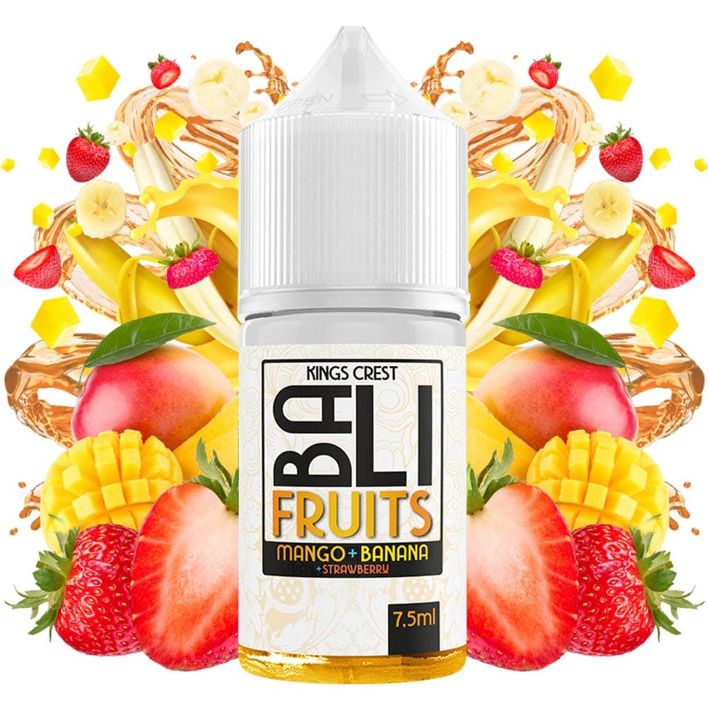 Kings Crest Bali Fruits Mango Banana Strawberry 7.5ml/30ml Flavorshot